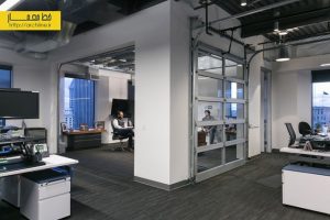 طراحی داخلی دفتر کار شرکت خدمات تکنولوژی در سیاتل