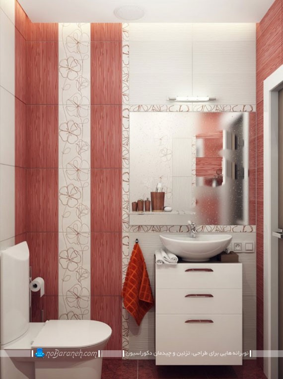 طراحی دکوراسیون و دیزاین حمام و دستشویی به شکل مدرن