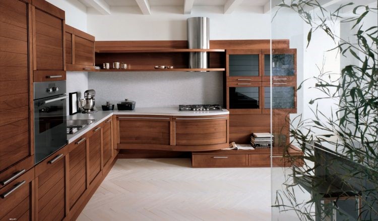 مدل کابینت چوبی مدرن و جدید برای آشپزخانه های لوکس