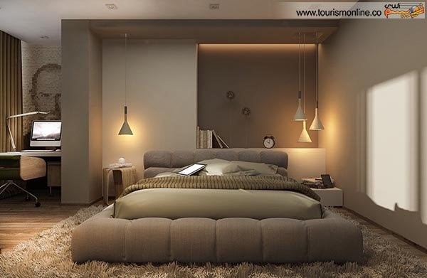 نورپردازی های مدرن اتاق خواب |طراحی دکوراسیون منزل,دکوراسیون داخلی منزل,نورپردازی منزل