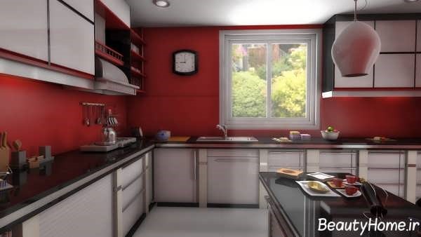 طراحی کابینت آشپزخانه مدرن با ایده های شیک و کاربردی