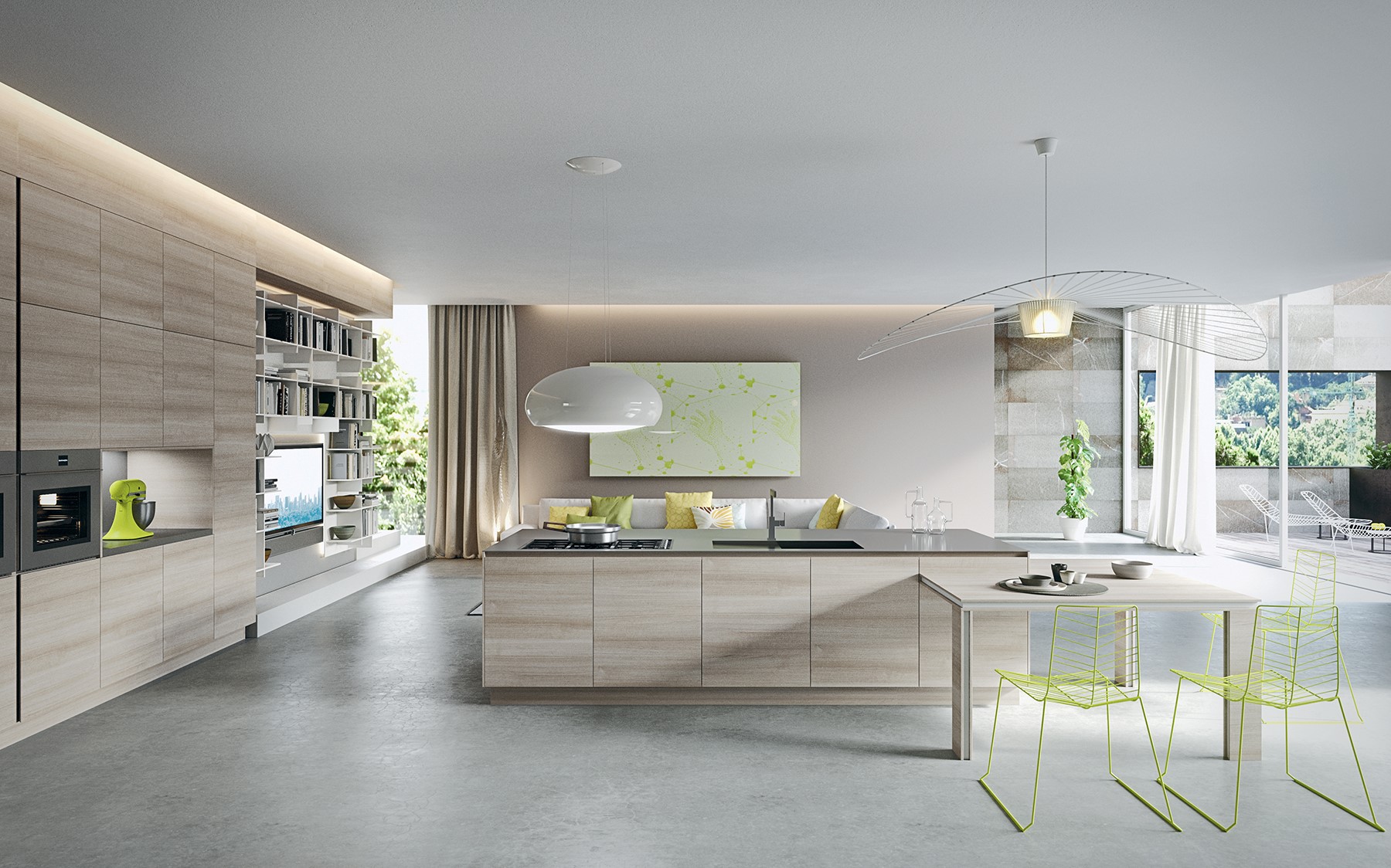 طراحی کابینت آشپزخانه مدرن 4