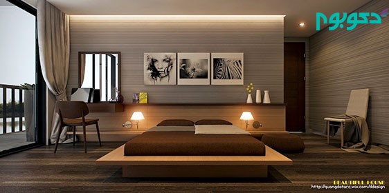 ایده خیره کننده نورپردازی اتاق خواب | طراحی دکوراسیون منزل,نورپردازی منزل