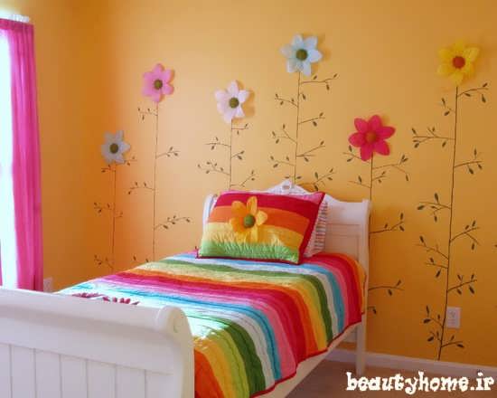 اصول استفاده از رنگها در طراحی دکوراسیون داخلی اتاق خواب
