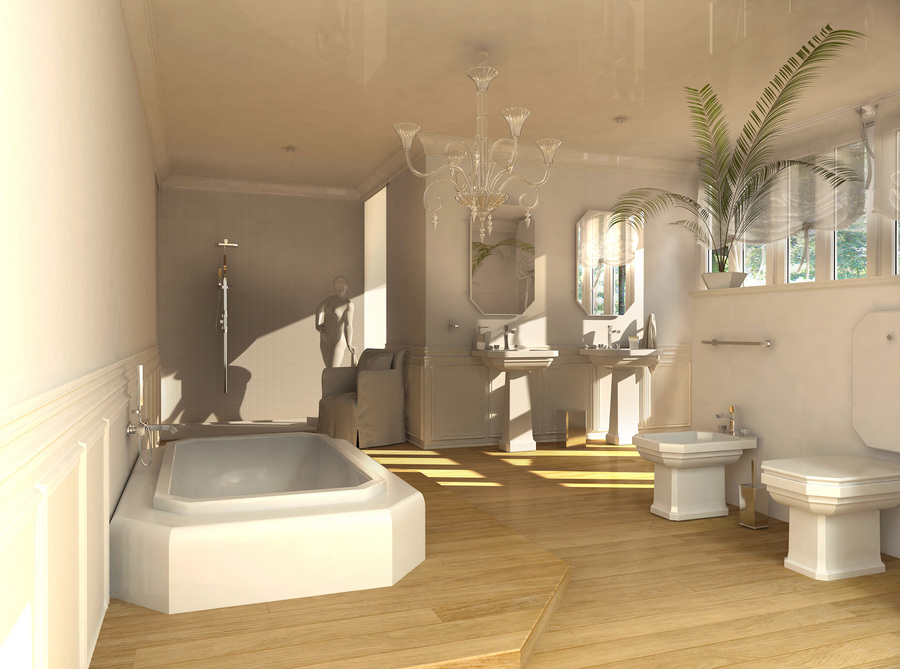 حمام های قدیمی را زیبا کنید | طراحی دکوراسیون منزل,دکوراسیون داخلی منزل,دکوراسیون منزل