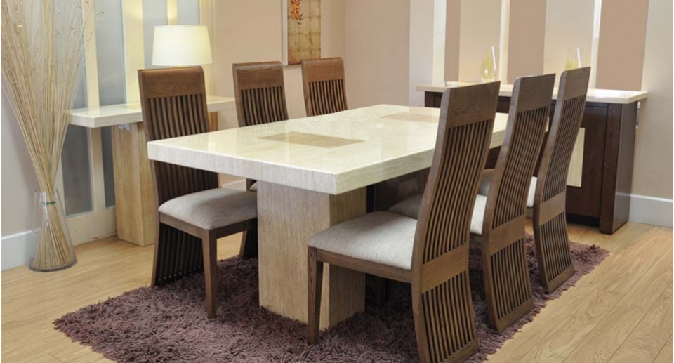 دکوراسیون داخلی منزل | مدل میز ناهار خوری چوبی جدید و شیک