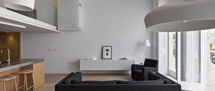 آپارتمانی با دکوراسیون مینیمالیست و دیزاین ساده در لندن | دکوراسیون داخلی منزل | طراحی داخلی